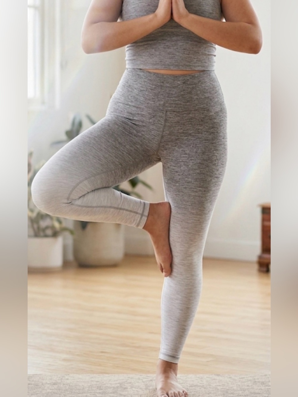 lululemon athletica Heathered Gray ombré Leggings